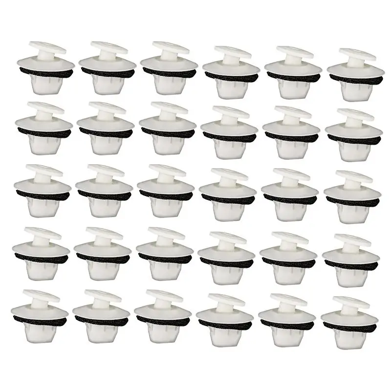 81496-60010 50Pcs Taillight Moulding Trim Fastener Clip Fit For Toyota 4Runner Camry Corolla Matrix Scion iQ Lexus ES350 GX470