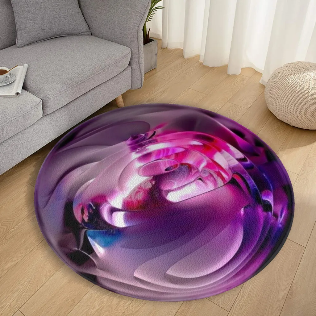 

Beautiful sphere Area Rug Circular Carpet Rug for Living Room Bedroom Sofa Doormat Decor Game Non-slip Floor Mat