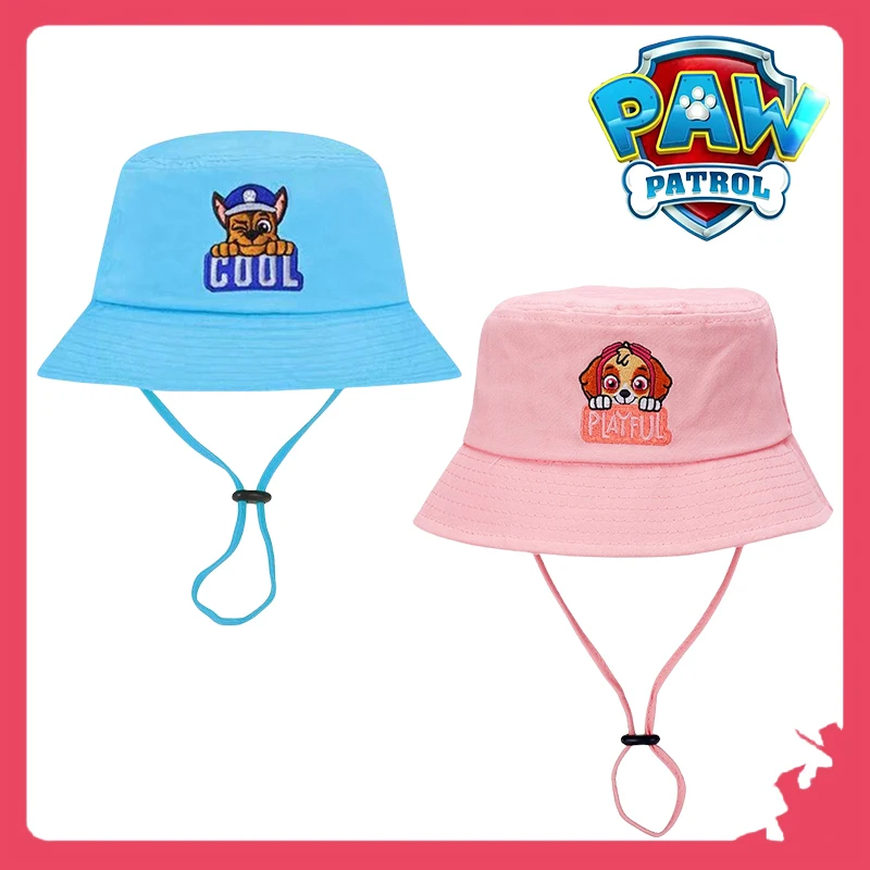 Paw Patrol Cartoon Sunshade Hat Chase Skye Marshall Rubble Anime Children's Cute Sunscreen Four Seasons Windproof Hat Gift