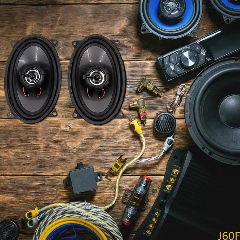 J60F Advanced Car Stereo Coaxial Superior Sound High Seconsivity Soundeaker Clear