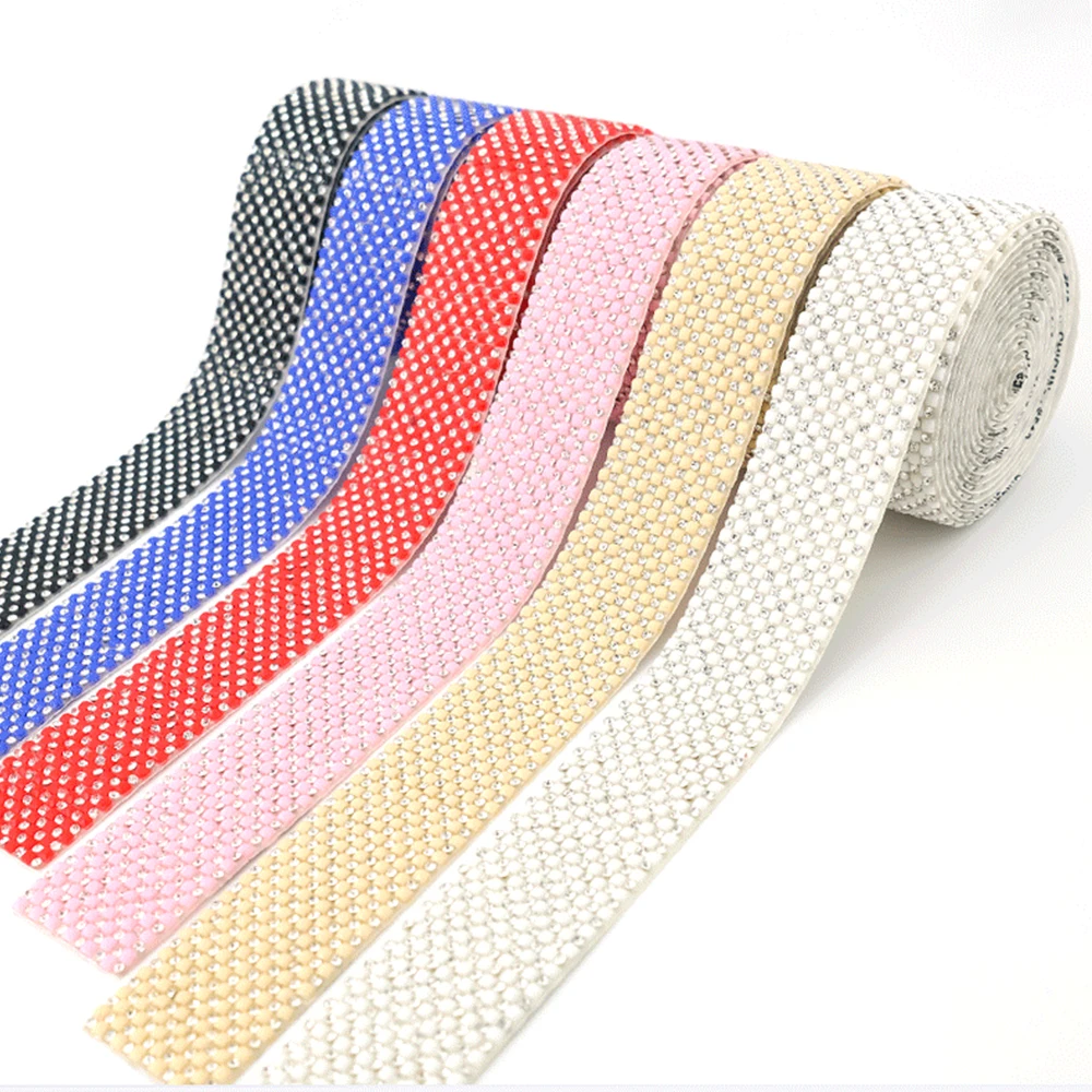 

Самоклеящаяся наклейка со стразами и кристаллами, алмазная лента, наклейка «сделай сам», стразы для художественных ремесел, автомобильного телефона, подарочная сумка, украшение