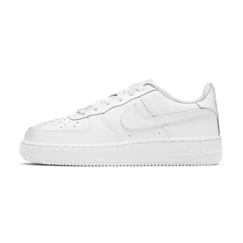 Nike Kids Air Force 1 Low LE " On White" Sneakers shoes With Original Box