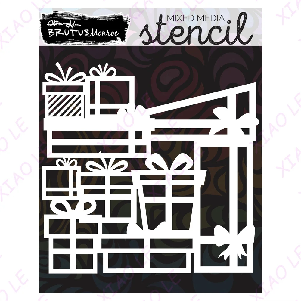 Deco Flower Gifts Galore DIY Layering Stencils Graphics Painting Scrapbooking Stamp Ornament Album Embossed Template Reusable