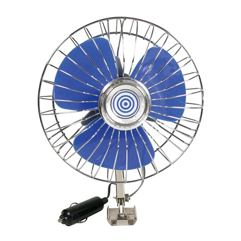 Mini fan stickers 20 cm 12 V truck car bus