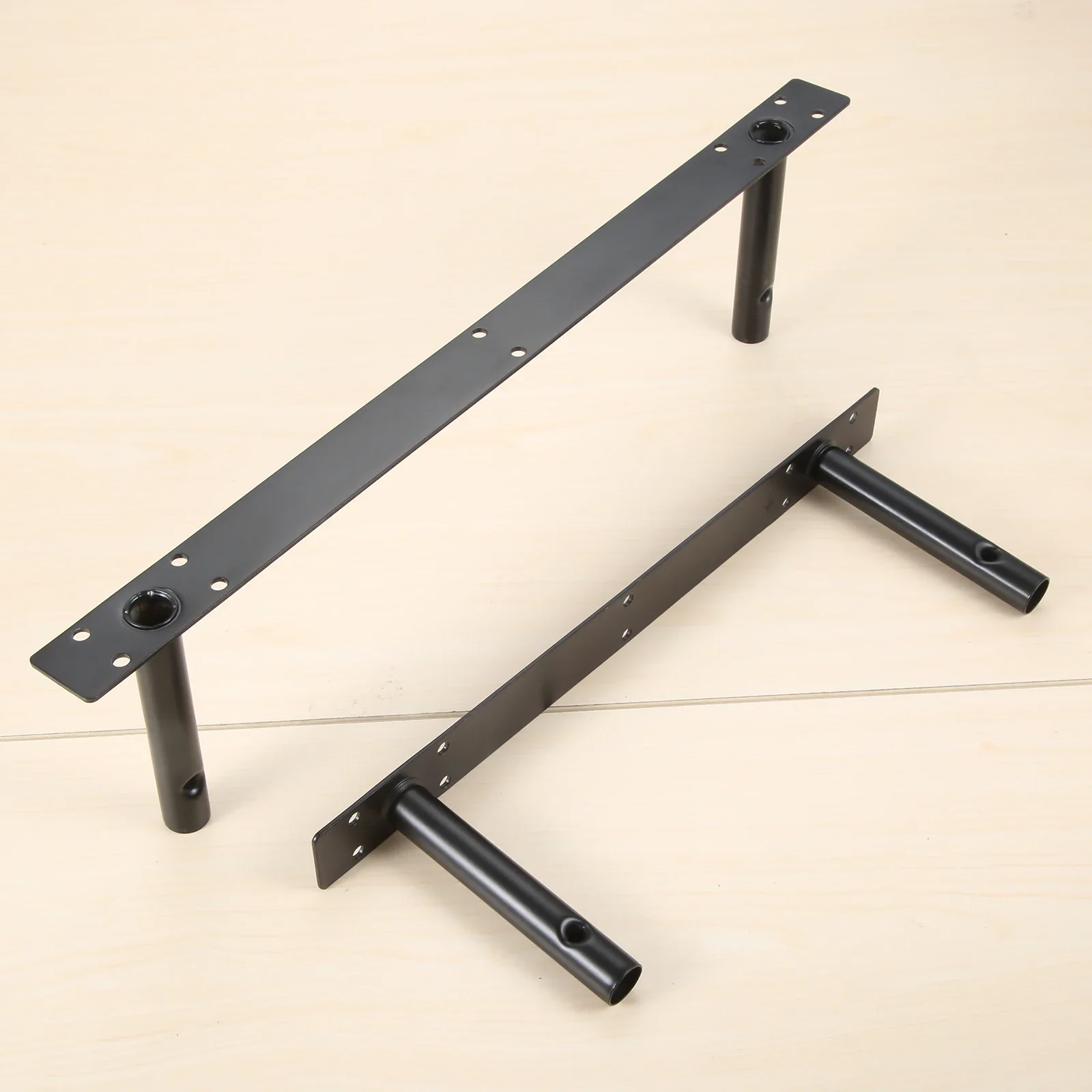 1pc T-shaped Iron Bracket Invisible Rack Support w/screw Heavy Strong Bear Capacity Wall Layer Holder 300/400mm 11.8