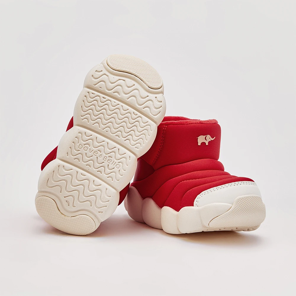 Dave Bella Winter Children's Velvet Sports Shoes Fashion Casual Boys Girls Thicken Anti Slip Caterpillar Shoes Outdoor DB4253935