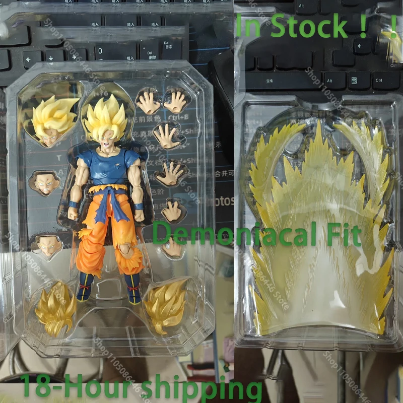 

В наличии Demoniacal Fit Son Goku Фигурка Dragon Ball Аниме Фигурка Rage Awakening Подвижная Коллекционная Фигурка Модель Игрушка Подарок