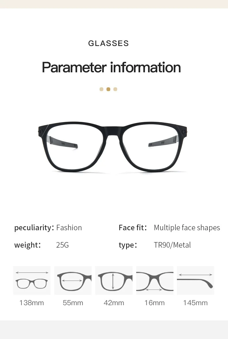 JMISUS Fashion Unisex Progressive Sports Glasses TR Square Round Frame Multifocal Prescription Lenses Multiple Colors