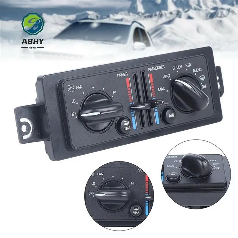 

ABHY-Car A/C Heater Climate Control Temperature 10308120 10447470 For Buick Century Regal 2000-2005 Regulator W/Dual Air