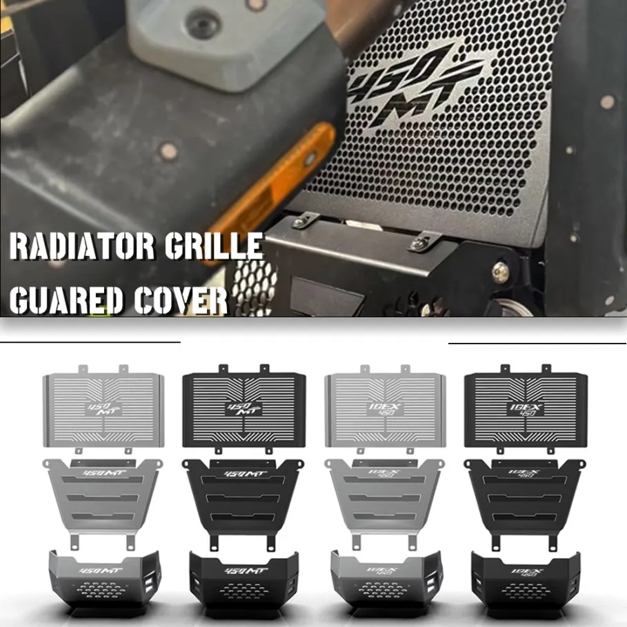 

Radiator Guard&Cylinder Head Guard Complete and Engine Guard Set Ibex450 FOR CFMOTO CF MOTO 450MT 450 MT Ibex 450 2024-2025-2026