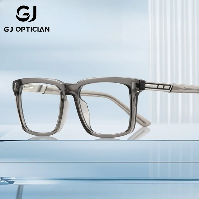 

GJ OPTICIAN новые прямоугольные очки для чтения женские высокое качество анти-синий свет индивидуальная антибликовая оптическая оправа для очков