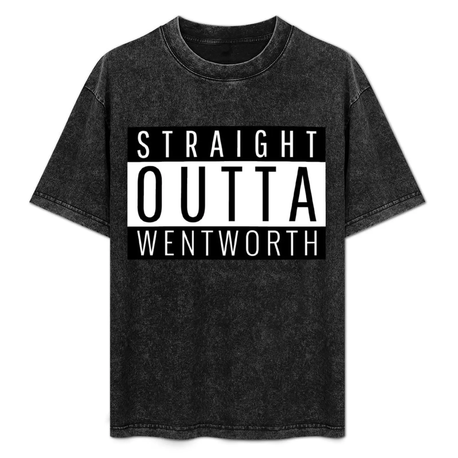 

Straight Outta Wentworth New South Wales T-Shirt Plus Size Solid Color T-Shirt