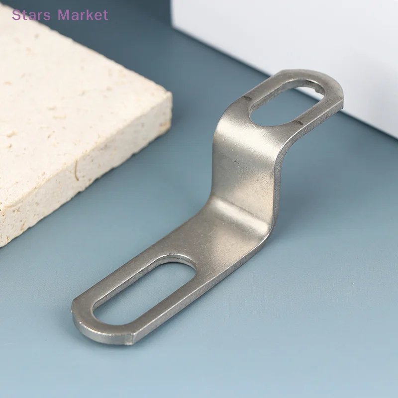 New Motorcycle Exhaust Pipe Bracket Z/L-Shaped Stainless Steel Moto Modification Exhausts Pipe Clamps Fixed Bracket Accessory