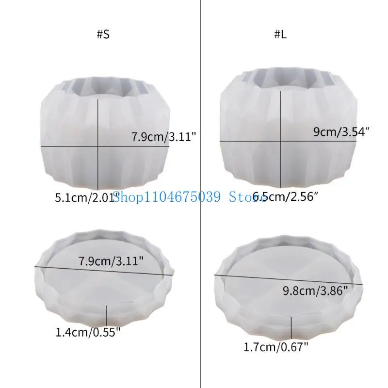 5ASD Forma odlewnia żywicy epoksydowej DIY Okrągłe kwiaty silikonowe formy