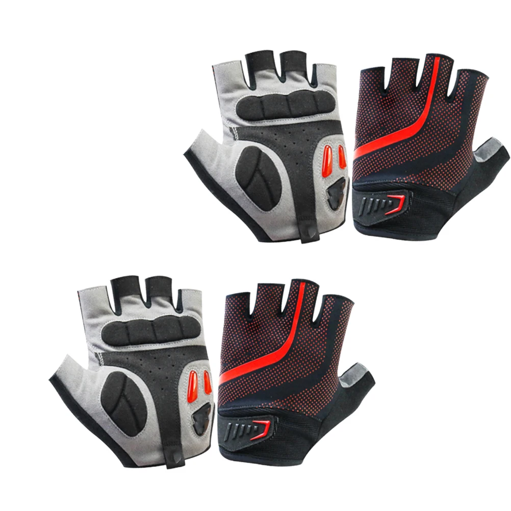 

Half Finger Cycling Gloves Unisex Breathable Shockproof Anti slip Driving Riding Jogging Fishing Hiking Outdoor Gloves