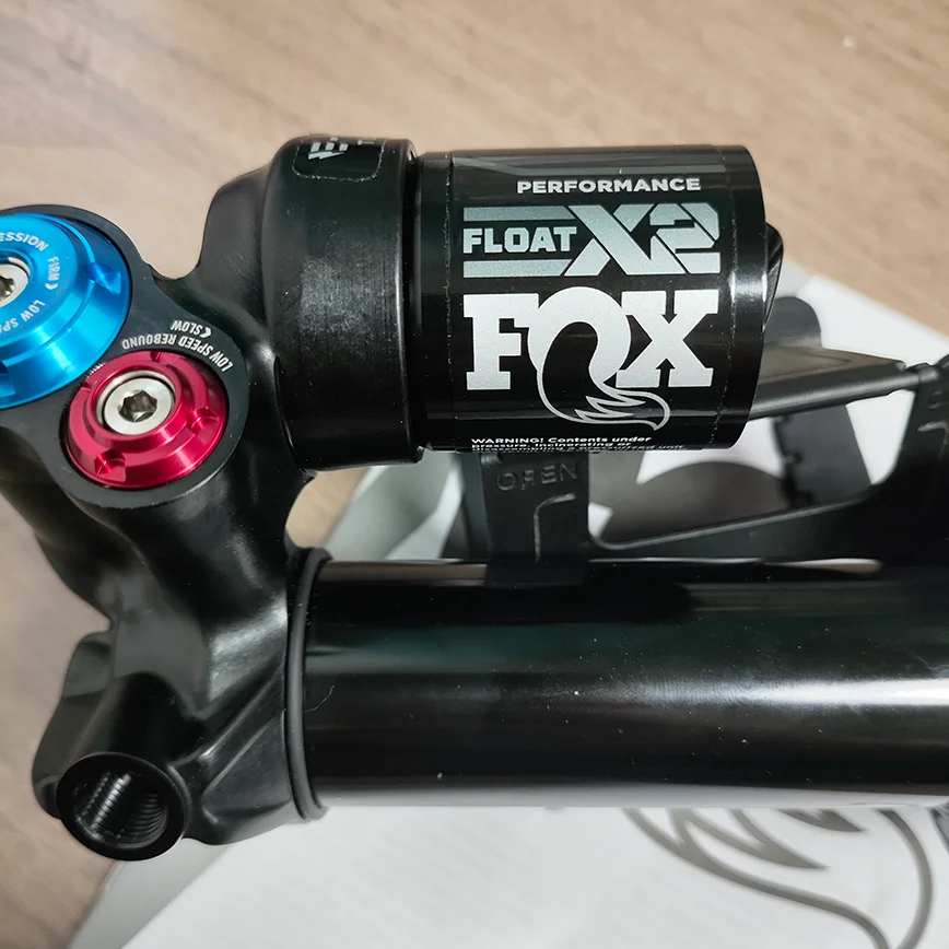Fox flow-自転車用の圧縮調整付きショック,マウンテンバイクリア