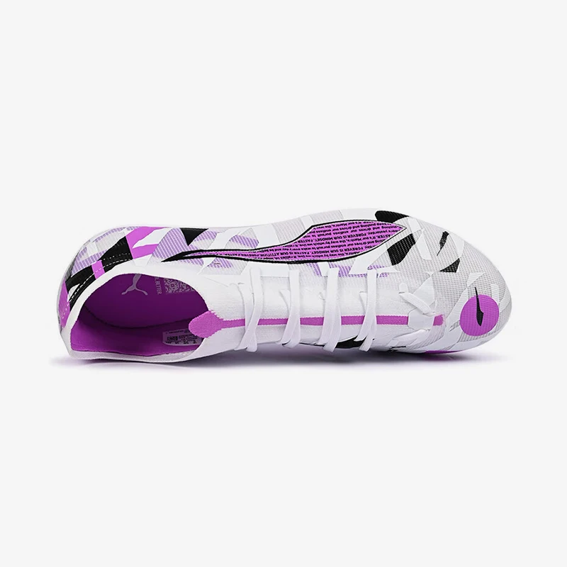 Puma genuine ULTRA 5 MATCH Men's and Women's Anti-Slip Wear-Resistant Soccer Shoes 108791-01 view 3