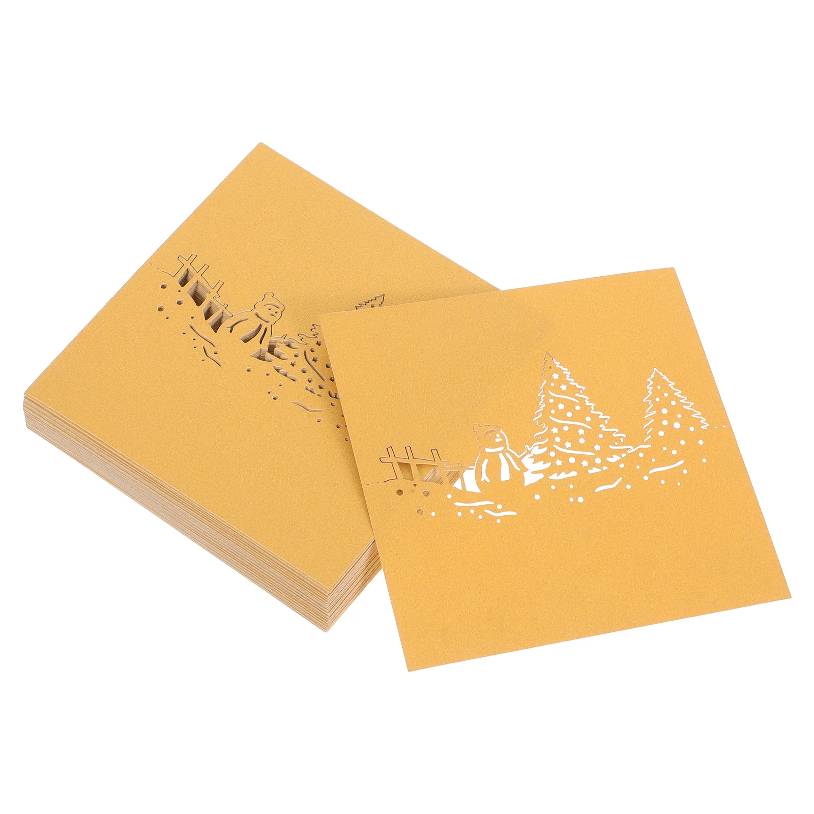 

50Pcs Snowman Holiday Place Cards Christmas Table Name Tags Blank Seating Cards Dinner Party Banquet Wedding Winter Table