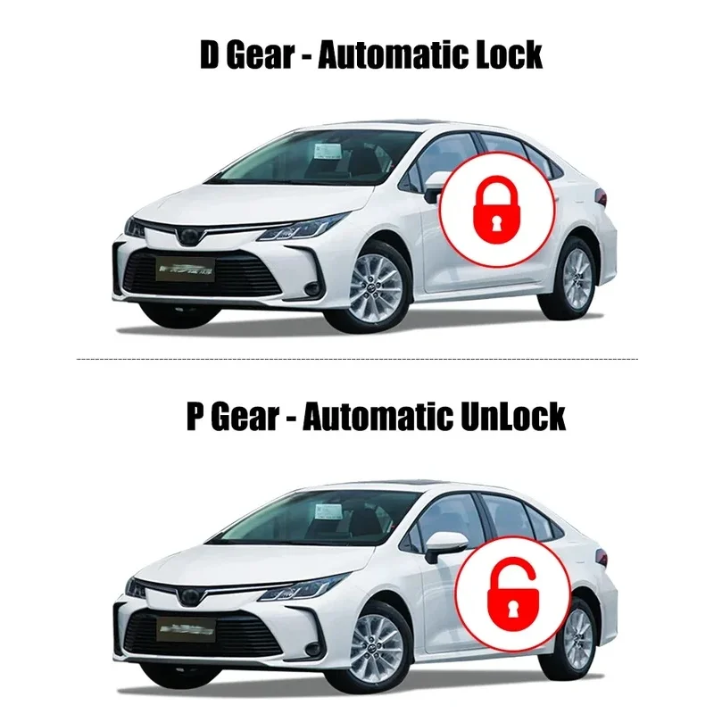 OBD Speed Door Lock Auto Closer Module for Toyota Corolla E210 2014-2022, Auto Open & Unlock, Plug & Play Car Accessories