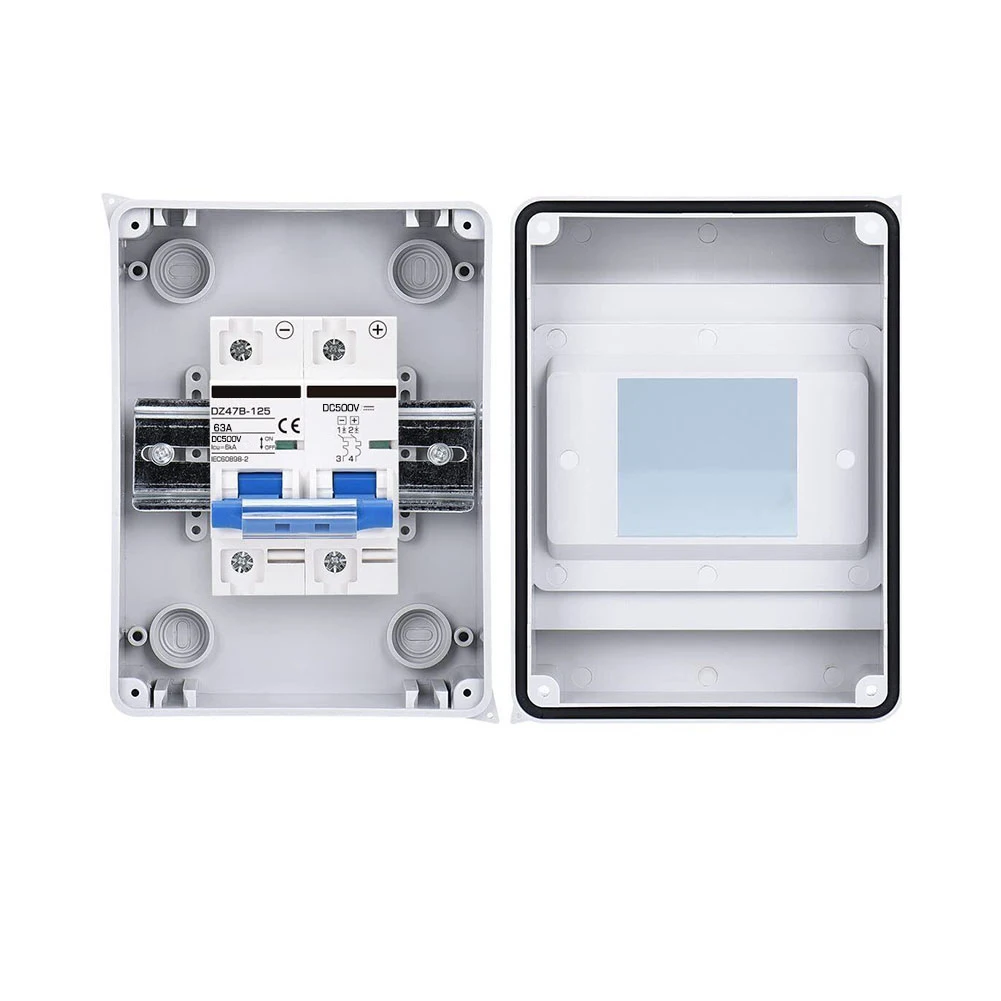 Disjoncteur Fixe DC500V Joli d'Isolateur Solaire pour Protection de Circuit et MAXdes Dommages de Surintensité 6 125A