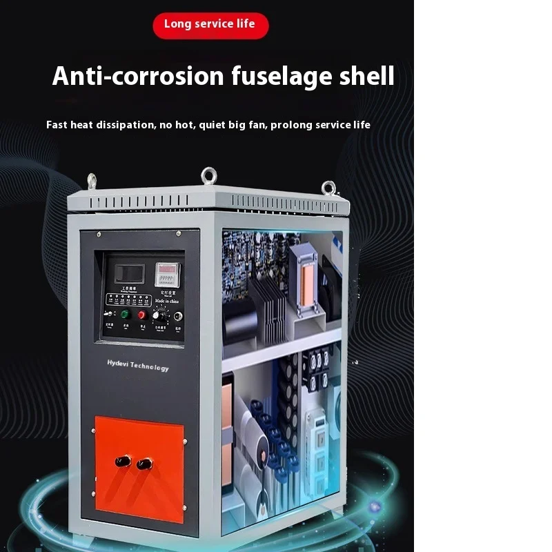 Vollintelligente 40-kW-Ultraschall-Induktionsgeräte, Metalllötmaschine, All Solid-State-Hochfrequenz-Heizmaschine