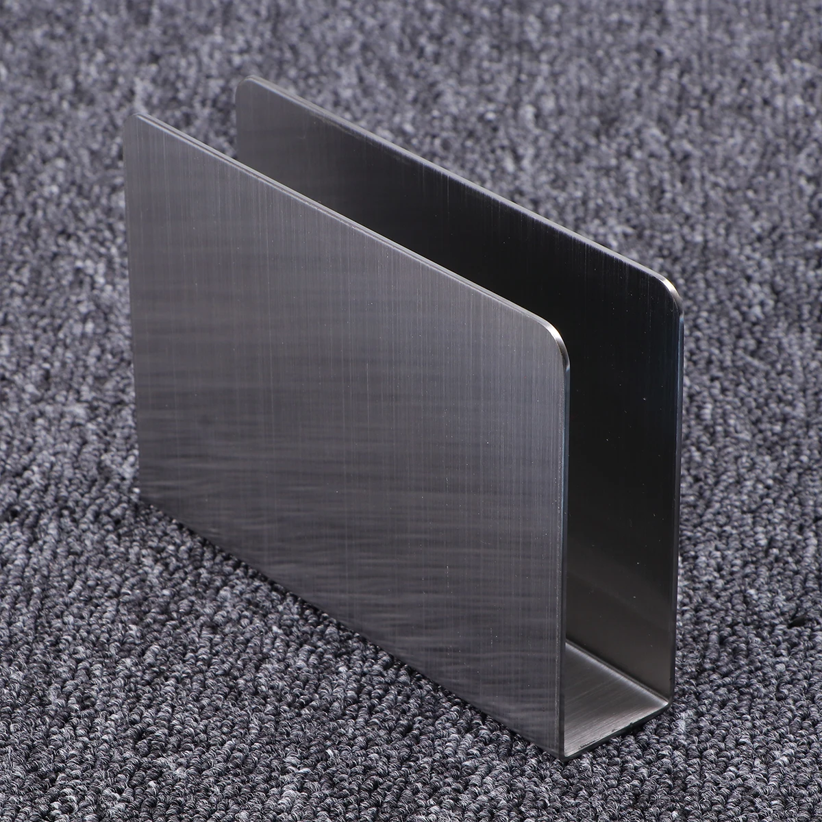 

Vertical Stainless Steel Tissue Holder Paper Napkin Dispenser Serviette Stand For Home Restaurant Bedroom Living Room Toilet