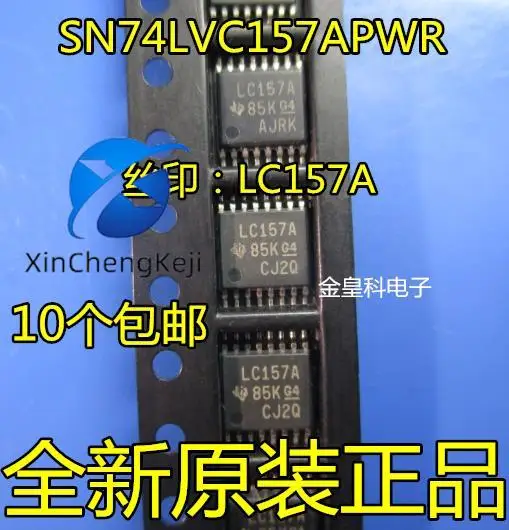 decodificador original do codificador sn74lvc157apwr lc157a tssop16 novo 20 pcs 01