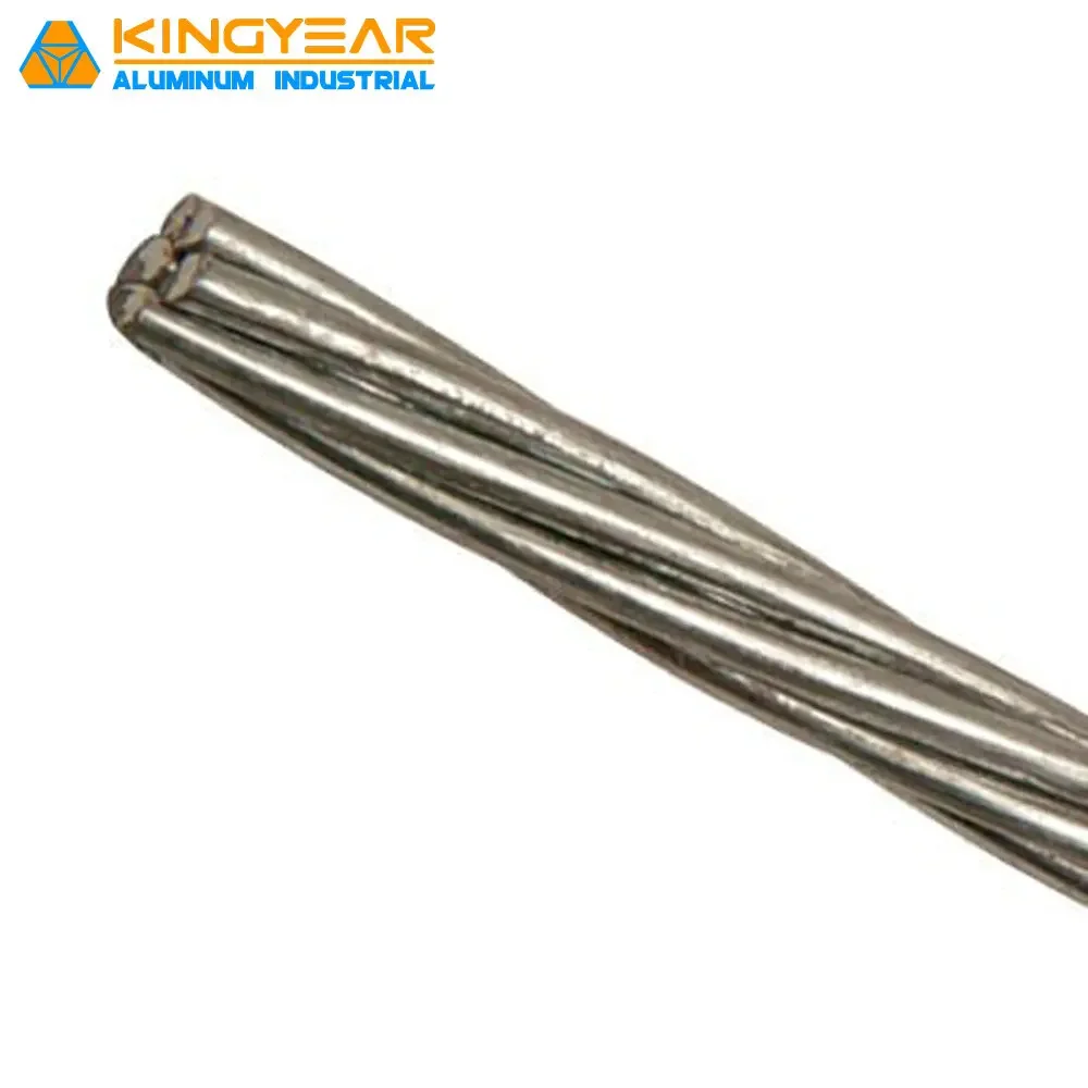 High Tensile Strength Galvanized Steel Wire GSW Strand Stay Wire Guy Wire Cable 7/8 7/10 7/12 SWG for Africa