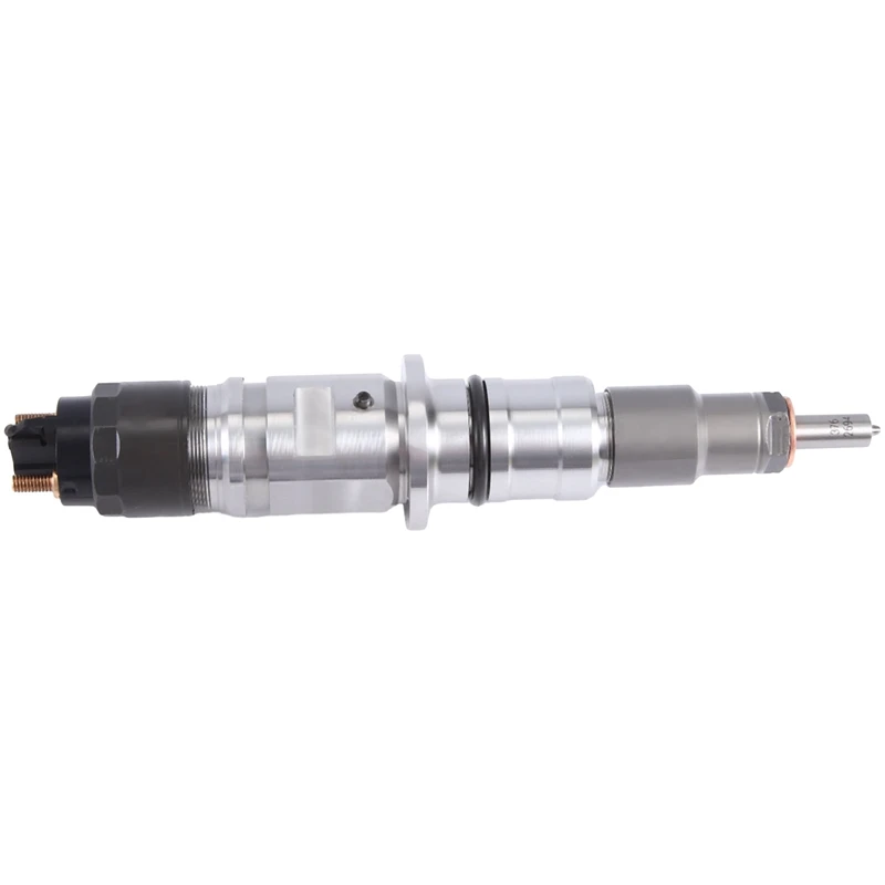 Bocal do injetor de combustível diesel, Metal prateado para Cummins QSB6.7, novo, 0445120568, 1 pc