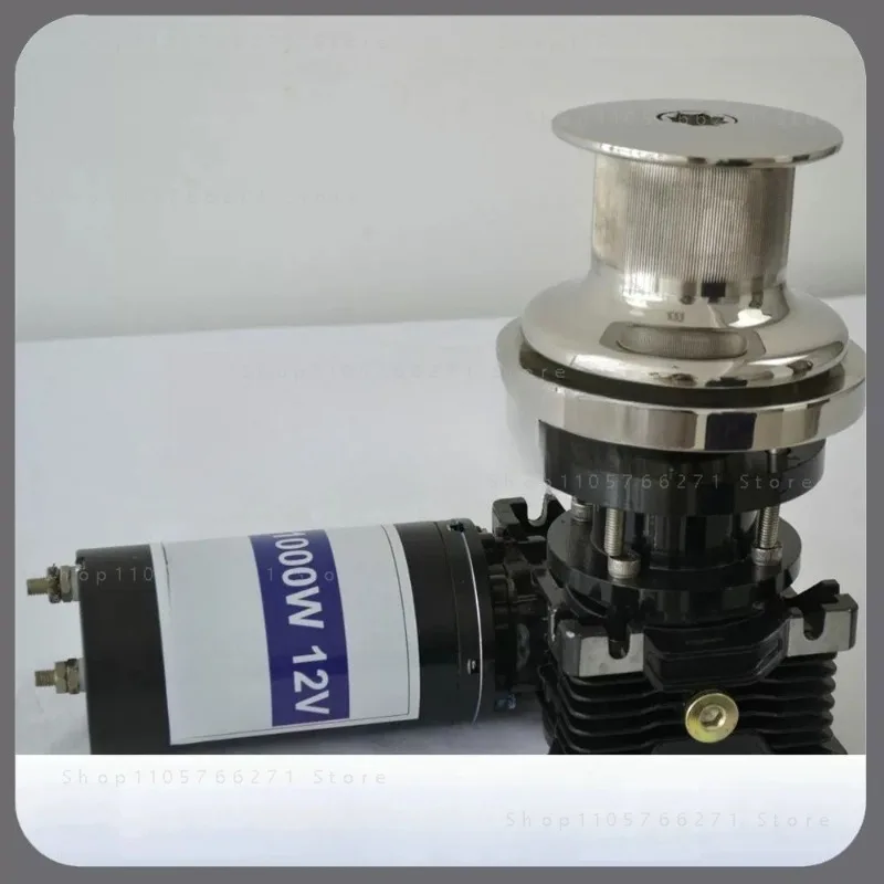 Electric Anchor Winch for Boat Yacht 600 1000 Rope Drum Capstan with Accessories