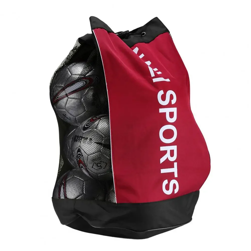 Fußballtasche mit Schultergurt, bequemer gepolsterter Schultergurt, Sporttasche, robuster Fußball für Sport und Basketball