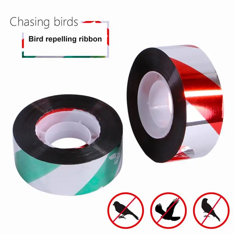 

50/80/100M Reflective bird repellent ribbon Humane Deterrent not easy to fade and break Bird proof belt in orchard paddy field