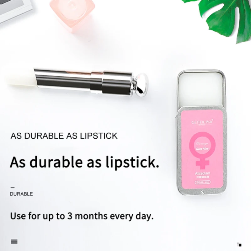 Balm Sólido de Fragrância de Feromônio Unissex para Mulheres e Homens, Sem Álcool, Fragrância Duradoura e Desodorante, Portátil 10g