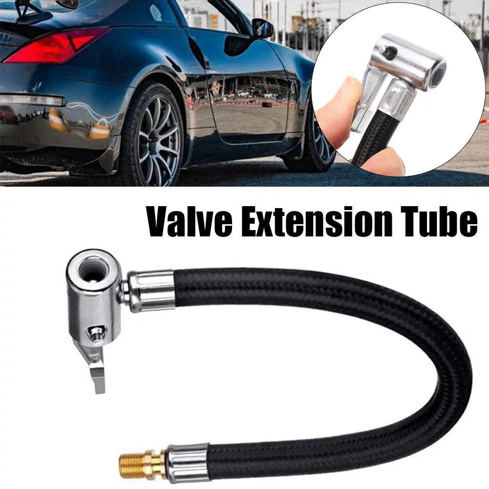 Car Tire Air Inflation Extension Hose Motorcycle Tyre Connector Tube Adapter Exterior Accessories for Vehicle Exterior