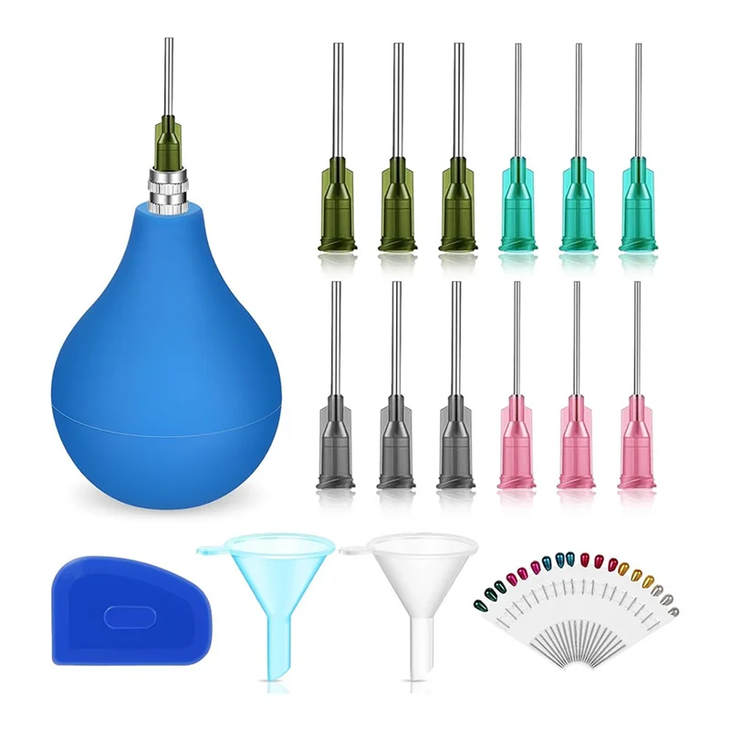 【Oferta flash!】 Suministros de herramientas de envasado Aplicador de precisión Aplicador de punta de precisión Juego de herramientas de arcilla de 3 Oz para esmalte de cerámica