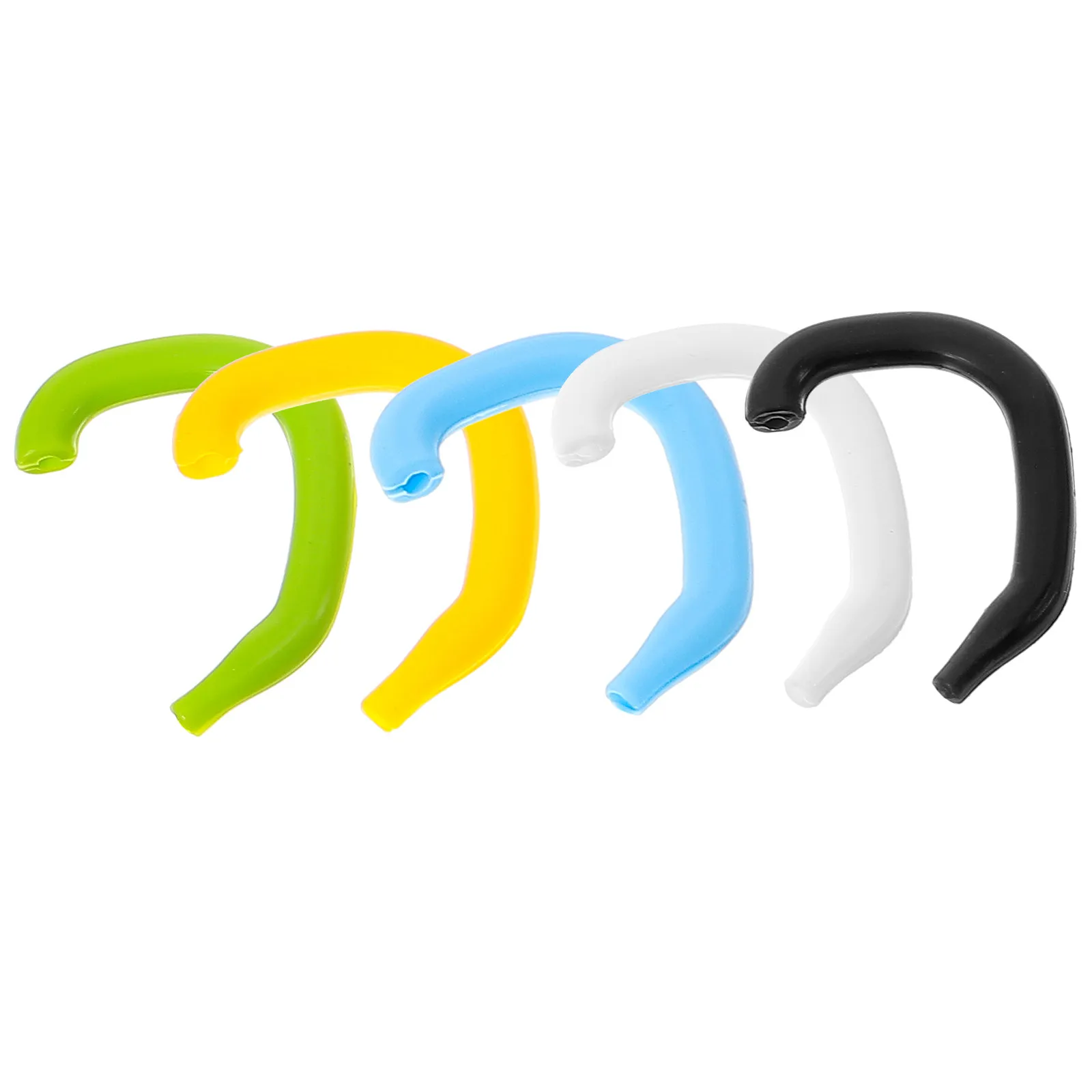 5Pcs Silicone Ear Saver for Masks Flexible Earloop Cover Gentle Skin-Friendly Ear Protection Mask Hanger Anti-Fall Mask