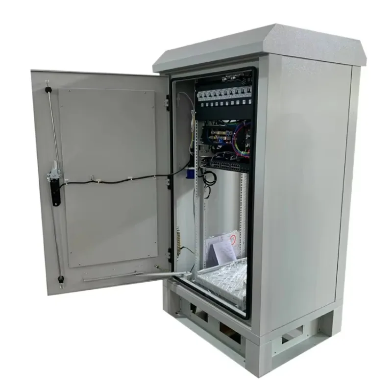 Factory Price Double Doors 19 Inch 20U Outdoor Telecom Integrated Cabinet Base Station Cabinet