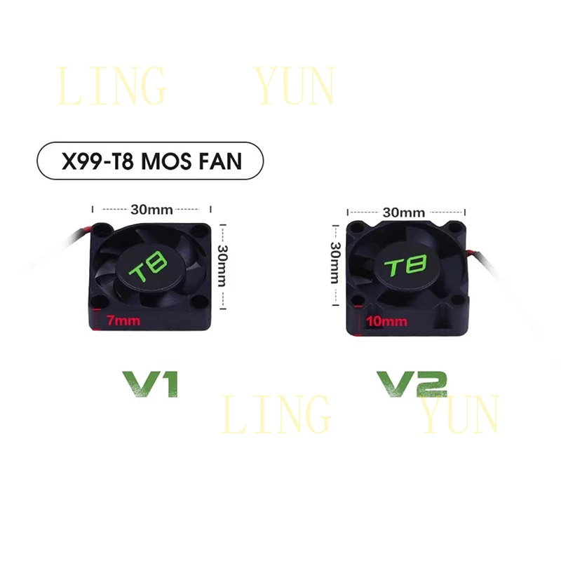 Z  for South China Gold Medal Motherboard x79x99 Luxury Flame ad3bd4TF8 Northbridge MOS Small Fan New Cooling Auxiliary