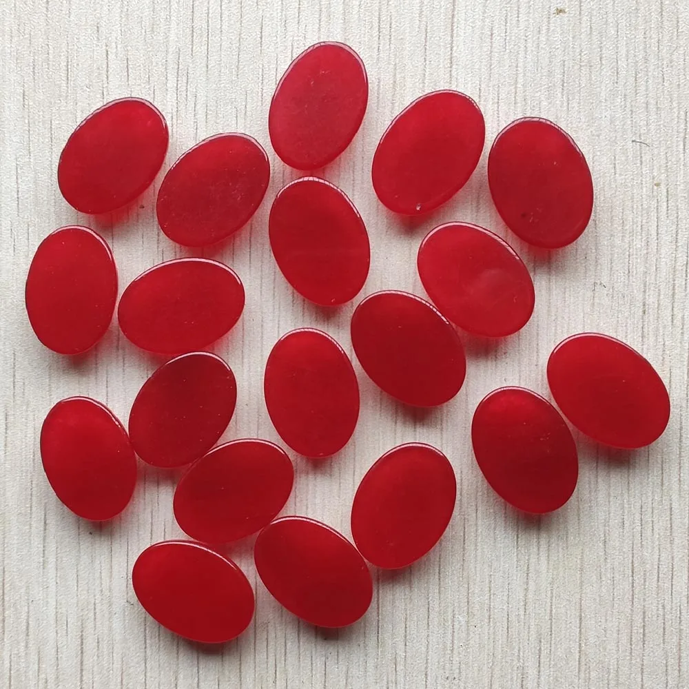 Beautiful Natural stone red jades Oval CABOCHON beads 18x25mm for jewelry Accessories making Wholesale 20pcs/lot free shipping