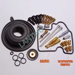 For Kawasaki (1998~2007) VN250 Eliminator motorcycle Keihin CVKR32 carburetor repair kit with vacuum diaphragm