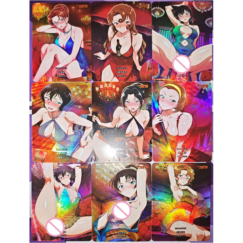 9 قطعة/المجموعة أنيمي آلهة قصة Diy بها بنفسك بطاقات فلاش Ichinose Asuna بوا هانكوك جمع بطاقة عيد الميلاد هدية عيد ميلاد لعب الأطفال