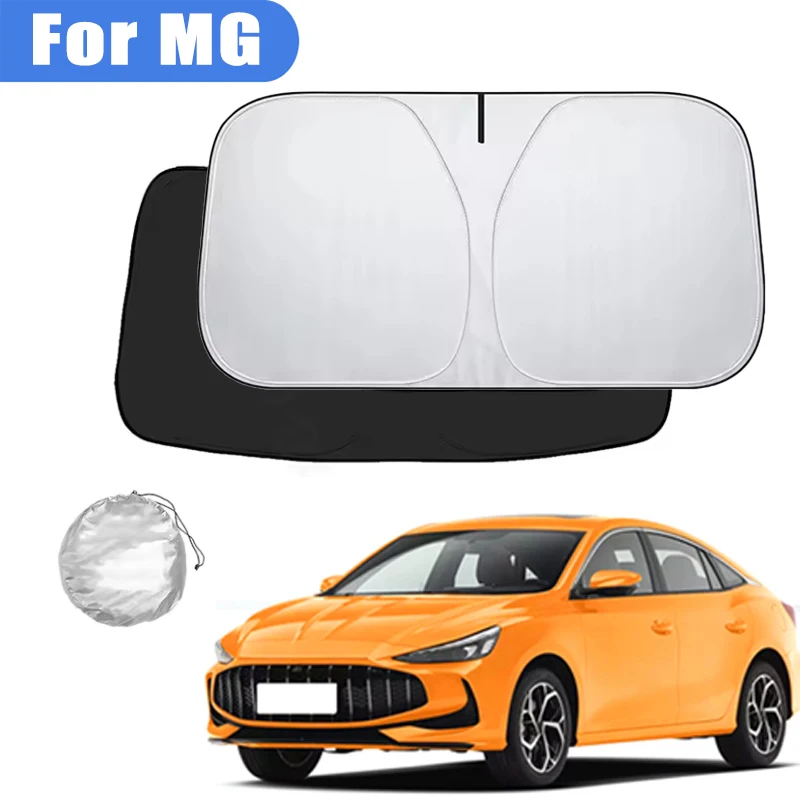 

For MG 3 4 5 6 7 ZS HS ONE ES5 Car Windshield Sunshade Cover Front Window Sun Shade Visor Car Interior Accessories UV Protection