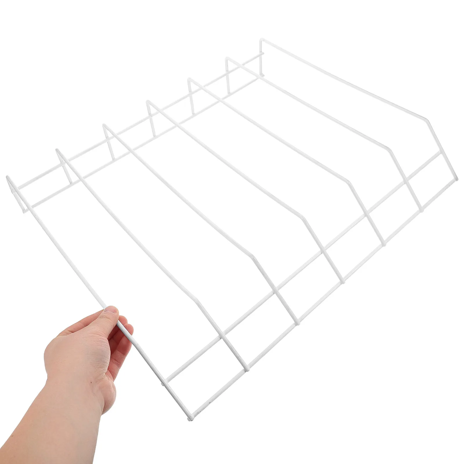 

Усиленная полка-органайзер для морозильной камеры, разделители для холодильника, держатель для банок с газировкой, органайзер для пивных бутылок, компактное хранение в холодильнике