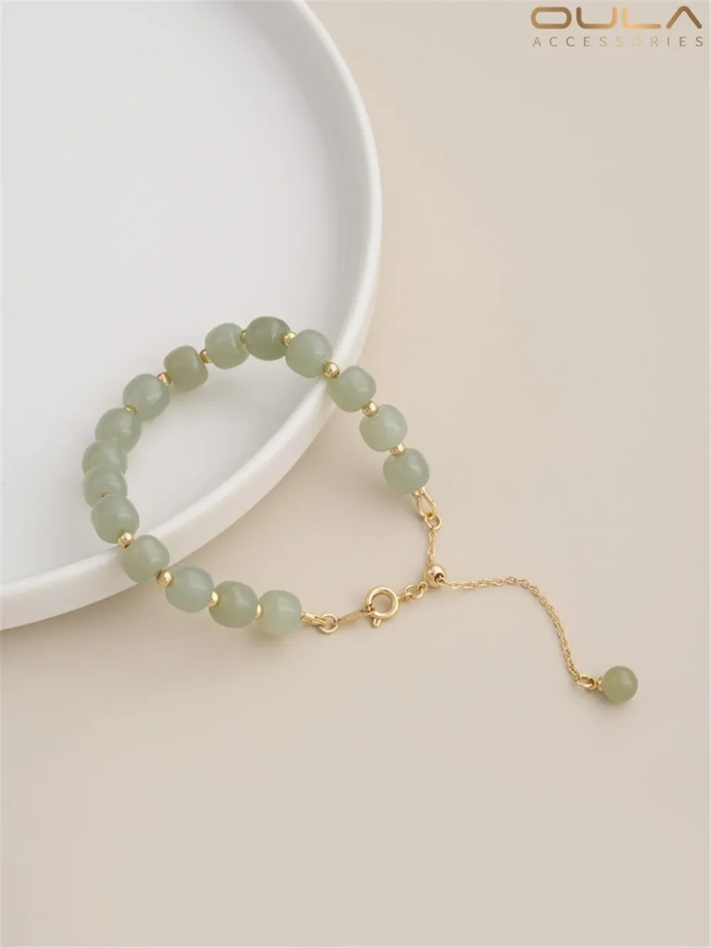 

14K Gold Wrapped Adjustable Hanging Pearl Holder Extension Chain Peach Heart Pendant Tail Chain DIY Jewelry Extension Chain