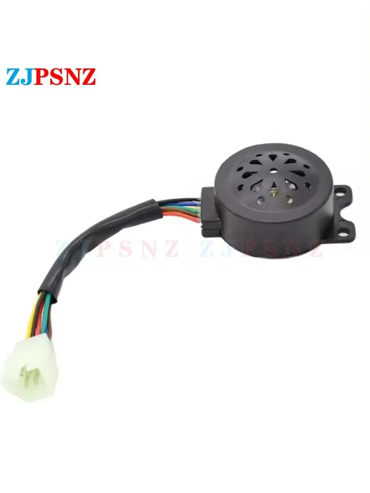 AliExpress ZJPSNZ 4IN1 48V-72V Horn Reversing Steering Anti-theft Electronic Speaker Led Flasher Waterproof For Motorcycle Scooter E-bike 6Wires