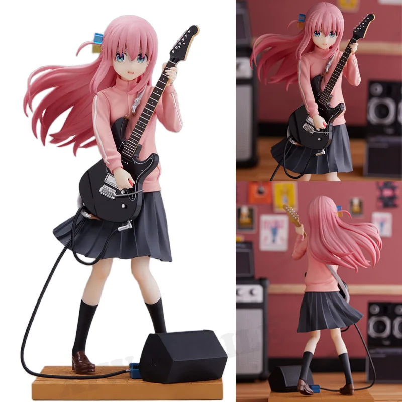 18cm TENITOL BOCCHI THE ROCK Hitori Gotoh Anime Girl Figure Guitar Hero Action Figure Nijika Ijichi Figurine Model Doll Toy Gift