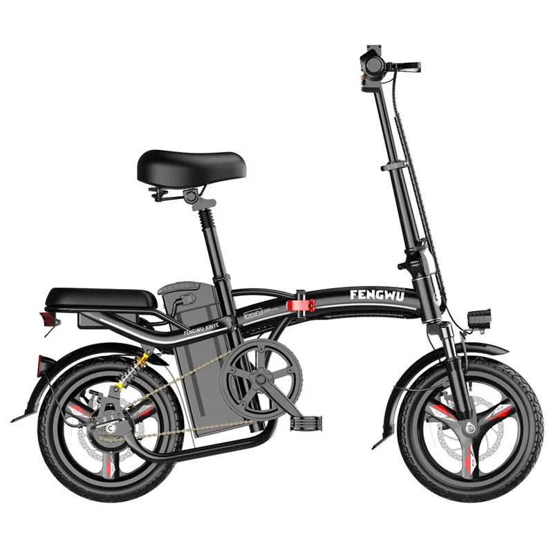 

Sharewell Wholesale Adult Folding Electric Bike Lightweight Men's and Women's Mini Small Electric Vehicle Driving Battery Car