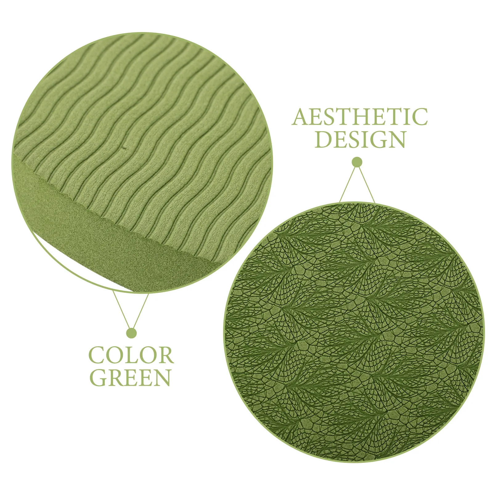 

Пара наколенников из ЭВА для йоги: удобные, нескользящие, с амортизацией, для сидения и стояния на коленях, защитные спортивные накладки, коврик для фитнеса и упражнений