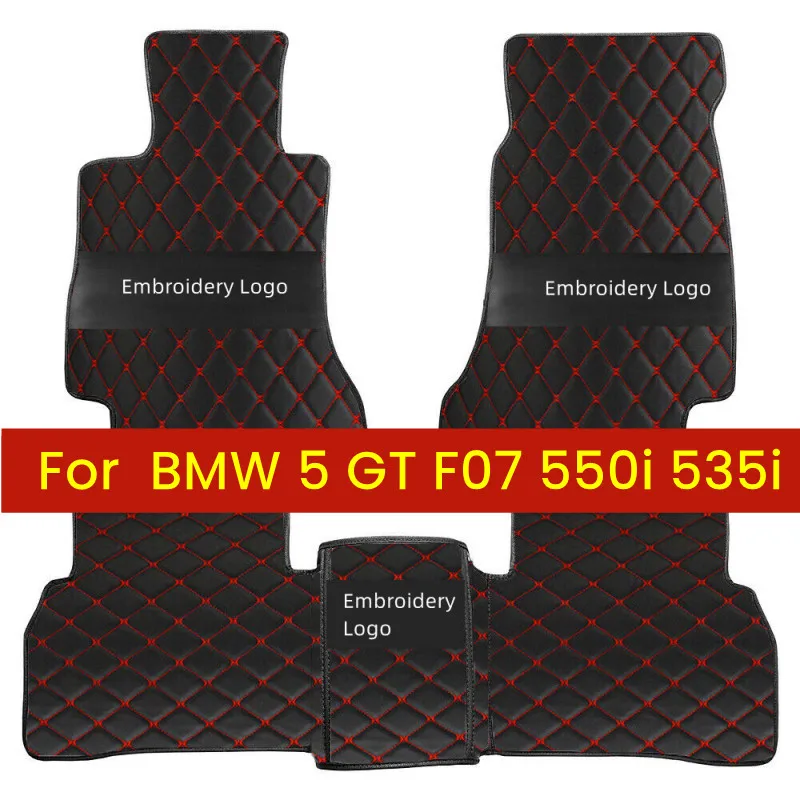 Car floor mats for BMW 5 GT F07 550i 535i Five seats 2010 2011 2012 2013 Auto Pads Automobile Carpet Cover Interior Accessories