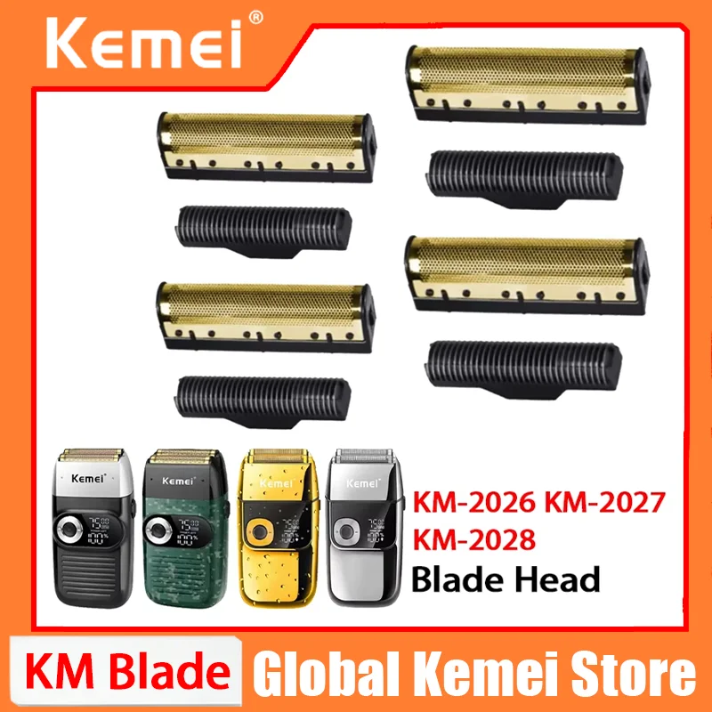 

Replacement Blade for Kemei KM-2026/2027/2028 Original Professional Blades Set Knife Head And Knife Net Shaving Accessories